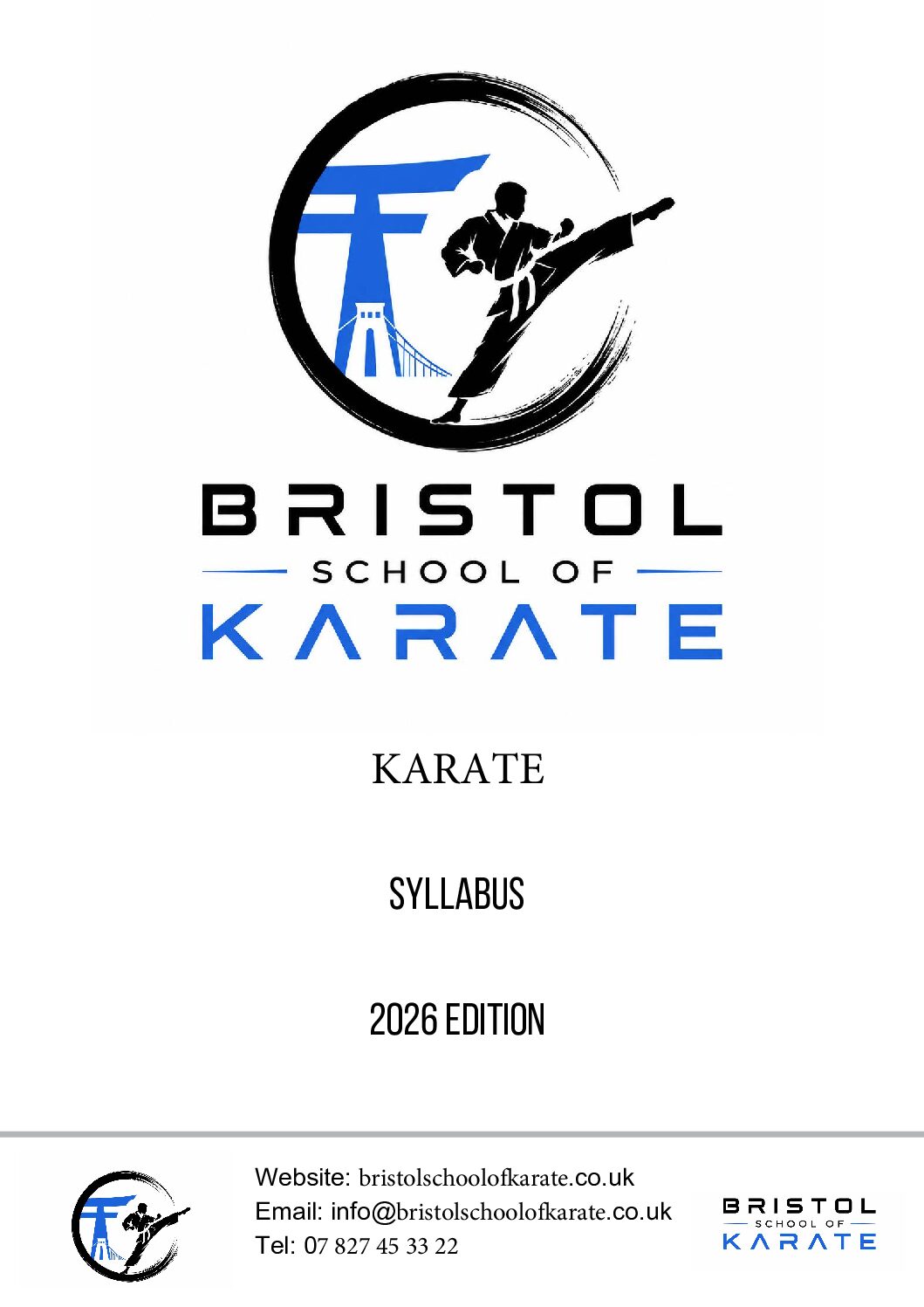 Karate Syllabus 2026 EDITION